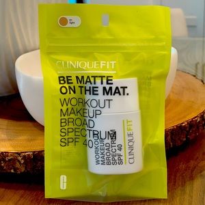 CliniqueFIT workout makeup